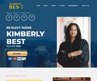 Best4Judge.com(Vote Judge Kimberly Best) Screenshot