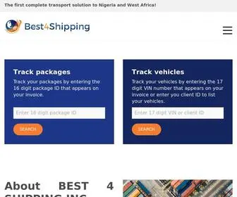 Best4Shippingny.com(Copart trucking nigeria) Screenshot