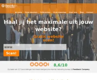 Best4U-Internetmarketing.nl(Internet marketing Bureau #1) Screenshot