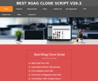 Best9Gagclonescript.com(Home Page) Screenshot