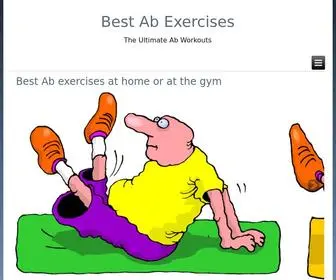 Bestabexercises.org(The Ultimate Ab Workouts) Screenshot
