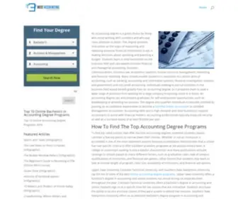 Bestaccountingdegrees.net(WordPress) Screenshot