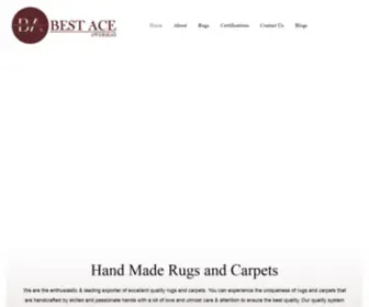 Bestaceindia.com(Rugs At Their Best) Screenshot