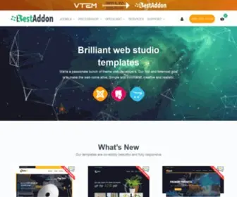 Bestaddon.com(Themes & Extensions Provider for Joomla) Screenshot