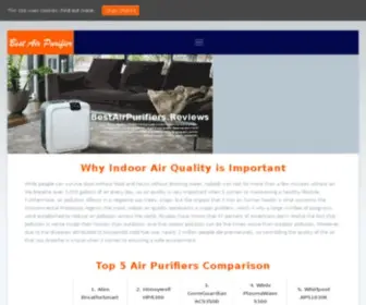 Bestairpurifier.reviews(2019 Best Air Purifiers Reviews & Ratings) Screenshot