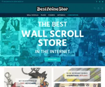 Bestanimeshop.com(Best Anime Shop) Screenshot