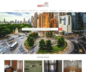 Bestaptsnyc.com(New York City Apartments brokers specializing in NYC Apartments) Screenshot