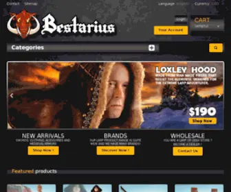 Bestarius.com(Bestarius LARP Distribution) Screenshot