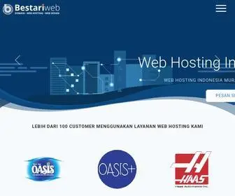 Bestariwebhost.com(Web Hosting Indonesia) Screenshot