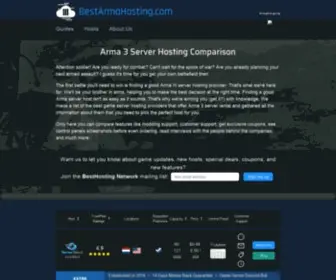 Bestarmahosting.com(Top 20 ARMA 3 Server Hosting Providers) Screenshot