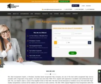 Bestassignmentexperts.com(Best Assignment Experts Australia) Screenshot