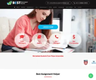 Bestassignmenthelper.com(Best Assignment Helper) Screenshot