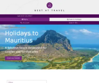 Bestatmauritiusholidays.co.uk(Holidays Mauritius) Screenshot