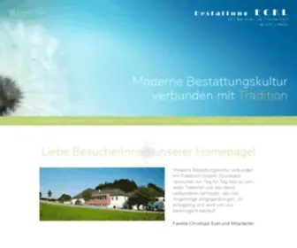 Bestattung-ECKL.at(Bestattung Eckl) Screenshot