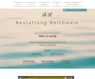 Bestattungen-Reichwein.de(Bestattungen) Screenshot