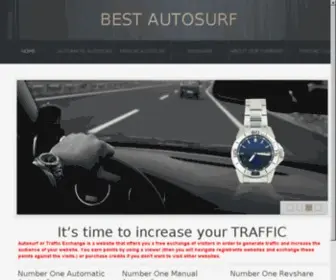 Bestautosurfs.com(Best Autosurf Traffic Exchange Sites) Screenshot