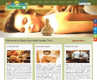 Bestayurvedakeralatour.com(Best Ayurveda Kerala tour) Screenshot
