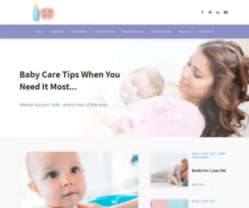 Bestbabycaretips.com(Best Baby Care Tips) Screenshot