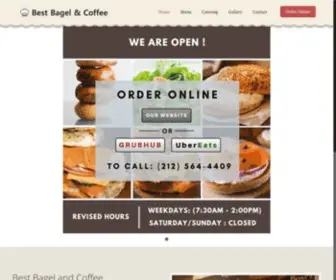 Bestbagelandcoffee.com(Best Bagel and Coffee) Screenshot