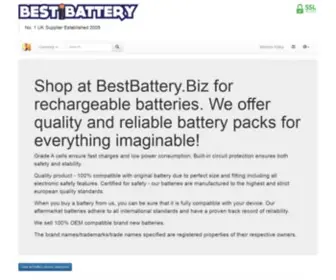 Bestbattery.biz(Best Battery UK) Screenshot