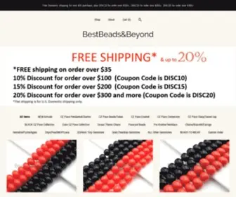 Bestbeadsbeyond.com(Bestbeadsbeyond) Screenshot