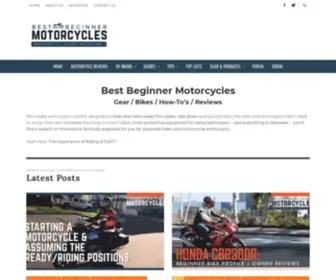 Bestbeginnermotorcycles.com(Best Beginner Motorcycles) Screenshot