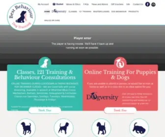 Bestbehaviourdogtraining.co.uk(Puppy & Dog Training & Socialisation) Screenshot