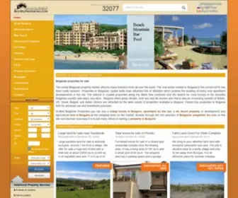 Bestbgproperties.com(Bulgarian properties for sale) Screenshot
