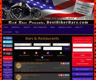 Bestbikerbars.com(Bars & Restaurants) Screenshot