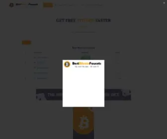 Bestbitcoinfaucets.net(High quality crypto faucets) Screenshot