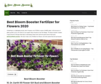 Bestbloombooster.com(Organic Bud Booster) Screenshot