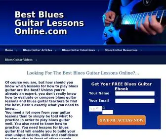 Bestbluesguitarlessonsonline.com(Blues Guitar Lessons) Screenshot
