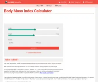 Bestbmicalculator.com(Calculate your body mass index) Screenshot