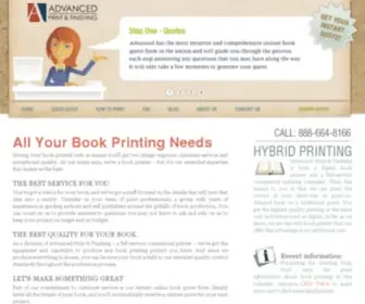 Bestbookprinting.com(Book Printing for Companies and Self Publishing Authors) Screenshot