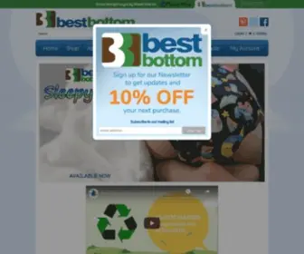 Bestbottomdiapers.com(Best Bottom Brand) Screenshot