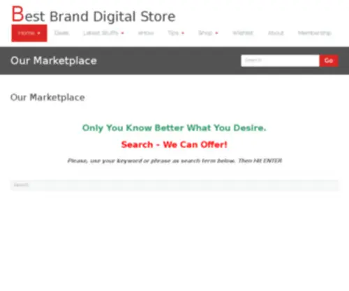 Bestbranddigital.com(Best Brand Digital Downloads) Screenshot