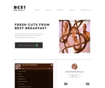 Bestbreakfastmusic.com(Best Breakfast) Screenshot