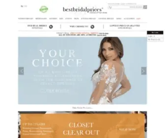 Bestbridalprices.com(Wedding Dresses) Screenshot