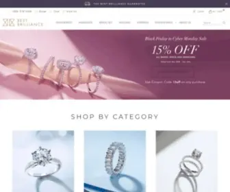 Bestbrilliance.com(Conflict Free Diamond Engagement Rings) Screenshot
