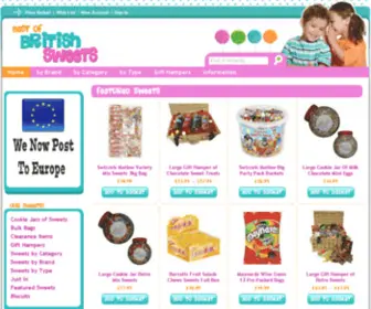 Bestbritishsweets.co.uk(BestBritishSweets Online Sweetshop) Screenshot