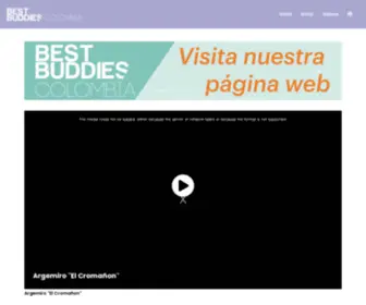 Bestbuddiestv.com(Best Buddies Colombia TV) Screenshot