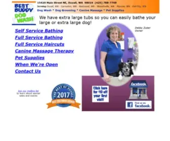 Bestbuddydogwash.com(Dog Grooming Pet Supplies Duvall Carnation Redmond Woodinville Monroe WA) Screenshot