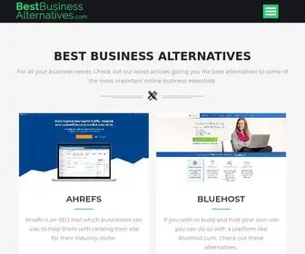 Bestbusinessalternatives.com(Bringing you the Best Business Alternatives) Screenshot