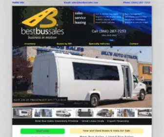 Bestbussales.com(Custom Bus Refurbishing and Wheelchair Lift Installation) Screenshot