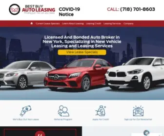 Bestbuyleasing.com(Vehicle Leasing in Brooklyn) Screenshot
