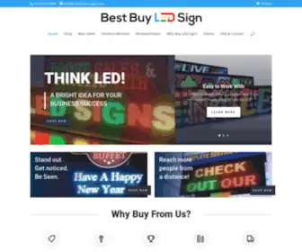 Bestbuyledsigns.com(Best Buy Led Signs) Screenshot