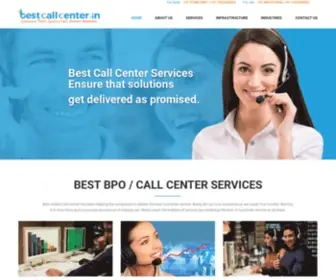 Bestcallcenter.in(Indian Call Center) Screenshot