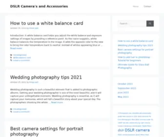 Bestcameradslr.com(DSLR Camera's and Accessories) Screenshot