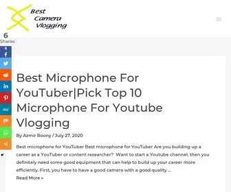 Bestcameravlogging.com(Best and Cheap vlogging camera with flip screen reviews 2020) Screenshot