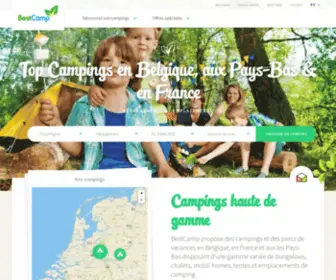 Bestcamp.fr(Campings en Belgique) Screenshot